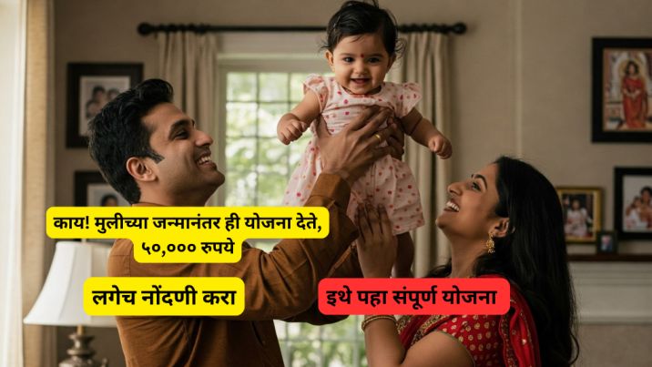 मुलींसाठी ५०००० योजना काय आहे?